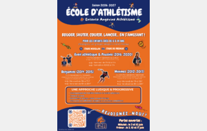 Portes Ouvertes - Ecole d'athlétisme