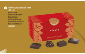 Ballotins Chocolats Noir Festifs 