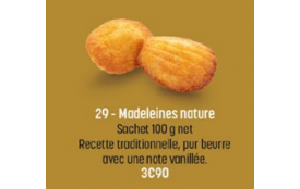 Madeleines nature