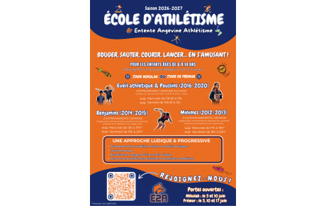 Portes Ouvertes - Ecole d'athlétisme